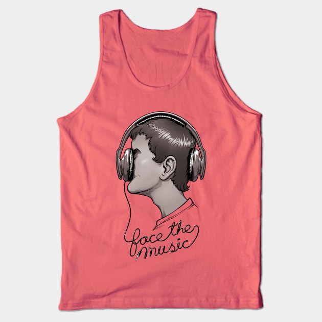 Face The Music Tank Top by Moutchy